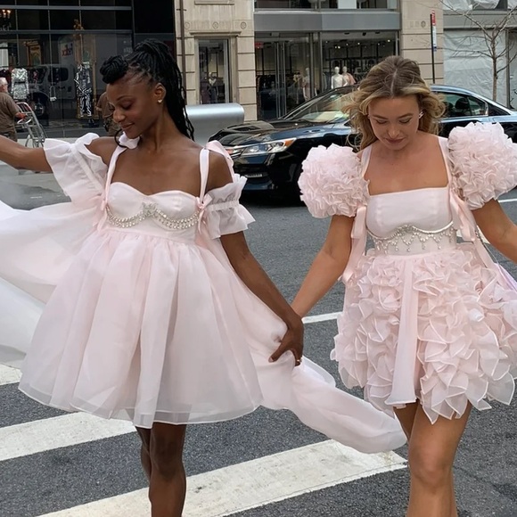 Selkie The Strawberry Milk Paris Dress - Picture 12 of 16